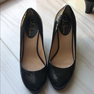 Cole Haan Patent Leather Wedge